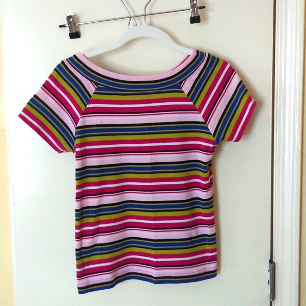 Vintage Wide Neck Top